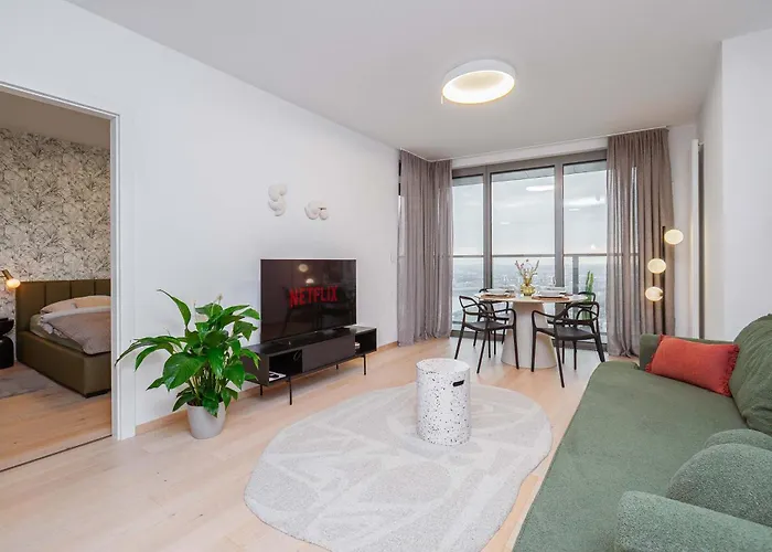 公寓 Skyline River & Eurovea Tower 布拉迪斯拉发