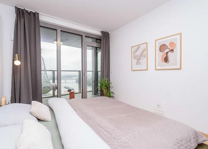 公寓 Skyline River & Eurovea Tower 布拉迪斯拉发